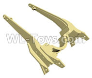 HG P803A JK007-24 Parts.Motor bracket Parts.Motor support frame(2pcs). Green or Yellow.HG RC Models HEMTT 8X8 M983 US Army Military Vehicle Spare Accessories.
