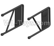 HG P803A JK-21-92/93 Parts.Rear view frame Parts.or the Truck head(2pcs).HG RC Models HEMTT 8X8 M983 US Army Military Vehicle Spare Accessories.