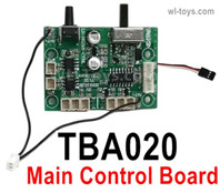 HG P806 Parts Main control board. TBA020. The specification is HG318-CTRL v1.00.HG P806 TRASPED Semi Trailer Parts,HG P806 1/12 Truck Parts
