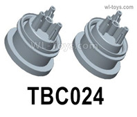 HG P806 Parts Inner hub. TBC024. Total 2pcs. Two Colors you can choose. Yellow or Green.HG P806 TRASPED Semi Trailer Parts,HG P806 1/12 Truck Parts
