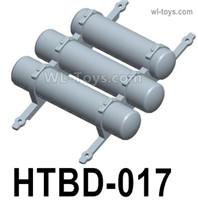 HG P806 Parts Cylinder. HTBD-017. Two Colors you can choose. Yellow or Green.HG P806 TRASPED Semi Trailer Parts,HG P806 1/12 Truck Parts