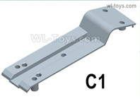 HG P806 Parts Bottom of tailgate. C1. Two Colors you can choose. Yellow or Green.HG P806 TRASPED Semi Trailer Parts,HG P806 1/12 Truck Parts
