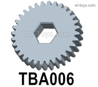 HG P806 Parts Driven gear B. TBA006. M=0.5, Z=32, H=4.HG P806 TRASPED Semi Trailer Parts,HG P806 1/12 Truck Parts