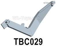 HG P806 Parts Right crank arm. TBC029. Two Colors you can choose. Yellow or Green.HG P806 TRASPED Semi Trailer Parts,HG P806 1/12 Truck Parts