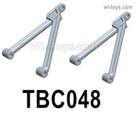 HG P806 Parts Bracket. TBC048. Total 2pcs.. Two Colors you can choose. Yellow or Green.HG P806 TRASPED Semi Trailer Parts,HG P806 1/12 Truck Parts