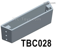 HG P806 Parts Rear connecting block of crank arm. TBC028. Two Colors you can choose. Yellow or Green.HG P806 TRASPED Semi Trailer Parts,HG P806 1/12 Truck Parts