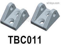 HG P806 Parts Bracket rear base. TBC011. Total 2pcs. Two Colors you can choose. Yellow or Green.HG P806 TRASPED Semi Trailer Parts,HG P806 1/12 Truck Parts