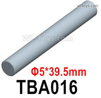 HG P806 Parts Hook column ball head optical axis. TBA016. The size is Φ5X39.5mm.HG P806 TRASPED Semi Trailer Parts,HG P806 1/12 Truck Parts