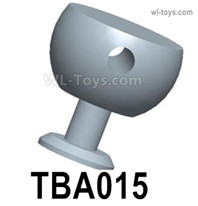 HG P806 Parts Ball head of grinding disc hook column. TBA015. The size is Φ25x26mm.HG P806 TRASPED Semi Trailer Parts,HG P806 1/12 Truck Parts