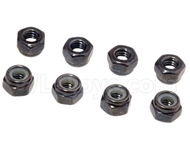 HSP 94188 spare parts-02055 M4 Nylon Nut,anti-Lock nut(8pcs),HSP 94188 RC Car Truck Parts,HSP 1:10 RC Truck Spare parts Accessories,HSP 94188 Official Parts