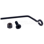 HSP 94188 spare parts-02059 Exhaust Pipe holder & Cap screw & Nut,HSP 94188 RC Car Truck Parts,HSP 1:10 RC Truck Spare parts Accessories,HSP 94188 Official Parts