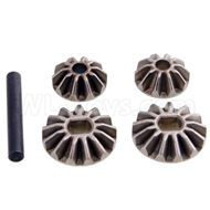 HSP 94188 spare parts-02066 Diff. pinions + Bevel gear + Pin,HSP 94188 RC Car Truck Parts,HSP 1:10 RC Truck Spare parts Accessories,HSP 94188 Official Parts