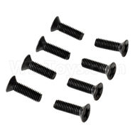 HSP 94188 spare parts-02092-ISO 3X10 Screws,Countersunk head screws Screws(8pcs),HSP 94188 RC Car Truck Parts,HSP 1:10 RC Truck Spare parts Accessories,HSP 94188 Official Parts