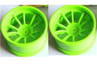 HSP 94188 spare parts-08008-02 Wheel Rim,Wheel hub(Not include the tire lether)-2pcs-Green,HSP 94188 RC Car Truck Parts,HSP 1:10 RC Truck Spare parts Accessories,HSP 94188 Official Parts
