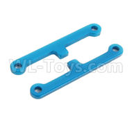 HSP 94188 spare parts-122227 02017-01 Upgrade Aluminum Suspension Arm ReinForcement Brack-Blue,Upgrade HSP 94188 RC Car Truck Parts,Upgrade HSP 1:10 RC Truck Spare parts Accessories,HSP 94188 Upgrade Parts