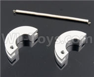 HSP 94188 spare parts-122273 (02048)-01 Aluminum Clutch Shoe-Silver,Upgrade HSP 94188 RC Car Truck Parts,Upgrade HSP 1:10 RC Truck Spare parts Accessories,HSP 94188 Upgrade Parts