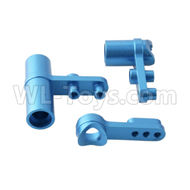 HSP 94188 spare parts-12257 102057 02025 02075-01 Upgrade Aluminum Steering Servo Saver Complete-Blue,Upgrade HSP 94188 RC Car Truck Parts,Upgrade HSP 1:10 RC Truck Spare parts Accessories,HSP 94188 Upgrade Parts