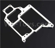 HSP 94188 spare parts-188065-01 Compact Aluminum Radio,Fuel Tank Tray-Silver,Upgrade HSP 94188 RC Car Truck Parts,Upgrade HSP 1:10 RC Truck Spare parts Accessories,HSP 94188 Upgrade Parts