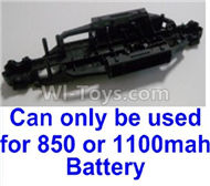 HBX Survivor MT 12811 Chassis,Bottom frame parts-12600R-(Can only be used for 1100mah or 850mah battery),(Now,This pars has no produce ,please buy upgrade 1500mah Chassis,Bottom frame also buy the 1500mah battery ,then can solve the problem)