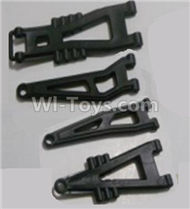 HBX 12811 Parts-Front And Rear Suspension Arms,Front And Rear Swing Arm(Total 4PCS) Parts-12603,HaiBoXing urvivor MT 12811 12811B RC Car Parts