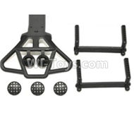 HaiBoxing HBX 12811 Parts-Front shockproof board,Front Shock Absorbers board & Column for the Car canopy(For Big truck) Parts-12607