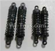 HBX Survivor MT 12811 Official Front and Rear Oil Filled Shock Absorber(Total 4pcs) Parts-12609,HaiBoXing urvivor MT 12811 12811B RC Car Parts