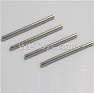 HBX Survivor MT 12811 (Front and Rear)Lower swing arm,(Front and Rear)Lower Suspension Hinge Pins(4pcs)-2.5X36mm Parts-12614