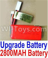 HBX Survivor MT 12811 Upgrade 2800mah Battery(1pcs) Parts,HaiBoXing urvivor MT 12811 12811B RC Car Parts