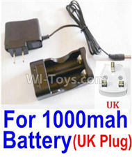 HBX 12811 Parts-Charge Box and Charger Parts-25209(United Kingdom Standard Socket)-(Can only be used for 1000mah Battery) Parts