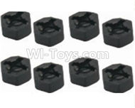HBX Survivor MT 12811 Hexagon Wheel Seat(4pcs) Parts-12010,HaiBoXing urvivor MT 12811 12811B RC Car Parts
