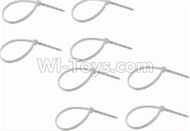 HBX Survivor MT 12811 Zip Ties-Small(8pcs) Parts-P011,HaiBoXing urvivor MT 12811 12811B RC Car Parts