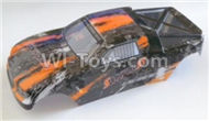 HBX Survivor MT 12811 body mounts shell,Car shell-Yellow Parts-12684,HaiBoXing urvivor MT 12811 12811B RC Car Parts