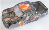 HBX Survivor MT 12811 Truck Body shell,Car shell-Yellow Parts-12687,HaiBoXing urvivor MT 12811 12811B RC Car Parts