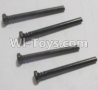 HaiBoXing HBX 12812 -Front Upper swing arm,Front Upper Suspension Hinge Pins(4pcs)-3X28mm Parts-12613,1/12 HaiBoXing HBX 12812 Survivor ST RC Truck Spare parts Accessories