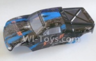 HaiBoXing HBX 12812 Truggy Body shell,Car shell-Blue Parts-12686,1/12 HaiBoXing HBX 12812 Survivor ST RC Truck Spare parts Accessories