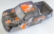 HaiBoXing HBX 12812 Truck Body shell,Car shell-Yellow Parts-12687,1/12 HaiBoXing HBX 12812 Survivor ST RC Truck Spare parts Accessories