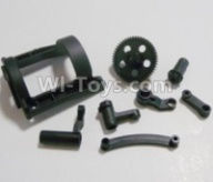 HBX 12813 Motor Seat + Big Gear+ Sttering Parts Parts-12602R,1/12 HaiBoXing HBX 12813 Survivor MT RC Car Parts