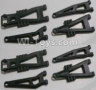 HBX 12813 Front And Rear Suspension Arms,Front And Rear Swing Arm(Total 8PCS) Parts-12603,1/12 HaiBoXing HBX 12813 Survivor MT RC Car Parts