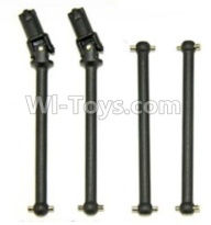 HBX 12813 Front Drive shaft,Front dog bone(2pcs) & Rear drive shaft(2pcs) Parts-,1/12 HaiBoXing HBX 12813 Survivor MT RC Car Parts