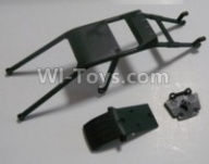 HBX 12813 Anti-roll cage and Front anti-collision(Can only be used for 12811B car) Parts-12608,1/12 HaiBoXing HBX 12813 Survivor MT RC Car Parts