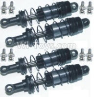 HBX 12813 Upgrade Meal Front and Rear Aluminium shock set(Total 4pcs) Parts-12203BT,1/12 HaiBoXing HBX 12813 Survivor MT RC Car Parts