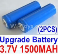HBX 12813 Battery Parts-Official 3.7V 1500mAH Battery(Li-ion Batteries)-2pcs Parts-12633,1/12 HaiBoXing HBX 12813 Survivor MT RC Car Parts