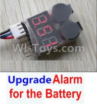 HBX 12813 Upgrade Alarm for the Battery Parts,Can test whether your battery has enouth power Parts-,1/12 HaiBoXing HBX 12813 Survivor MT RC Car Parts