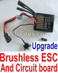 HBX 12813 Upgrade Brushless ESC and Receiver board together Parts-12216,1/12 HaiBoXing HBX 12813 Survivor MT RC Car Parts