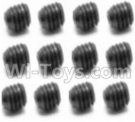 HBX 12813 Screw Parts-Set Screw-3X4mm(12PCS) Parts-S109,1/12 HaiBoXing HBX 12813 Survivor MT RC Car Parts