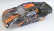 HBX 12813 Body shell cover Parts-Buggy Body shell,Car shell-Yellow Parts-12684,1/12 HaiBoXing HBX 12813 Survivor MT RC Car Parts