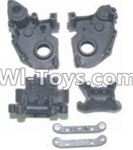 HBX 12881 Gear Case & Suspension Mount Parts-12005P,HaiBoXing HBX 12881 VORTEX RC Car Parts