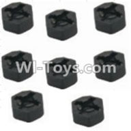 HBX 12881 Hexagon Wheel Seat(8pcs) Parts-12010,HaiBoXing HBX 12881 VORTEX RC Car Parts