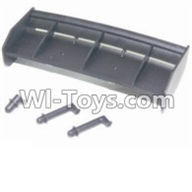 HBX 12881 Tail wing & Column for the Car canopy Parts-12013,HaiBoXing HBX 12881 VORTEX RC Car Parts