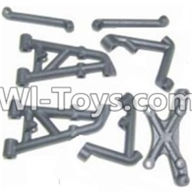 HBX 12881 Parts-shockproof stent Parts-12016,HaiBoXing HBX 12881 VORTEX RC Car Parts
